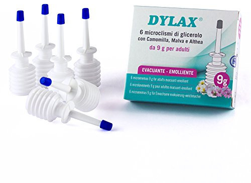 DYLAX® Lot de 6 microcrylimes exsudatives de glycérol avec camomille, mauve et althea 9 g pour adulte