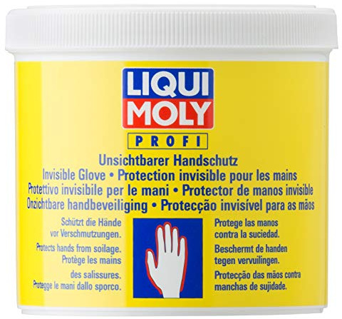 Guanto invisibile – Protezione preventiva contro oli, grassi, fuliggine, adesivi – Senza silicone, traspirante – Dermatologicamente testato – 650 ml – C345725