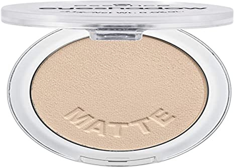 essence eyeshadow, Lidschatten, Nr. 20 Cream, weiss, sofortiges Ergebnis, farbintensiv, intensiv, matt, vegan, Nanopartikel frei, 2.5 g