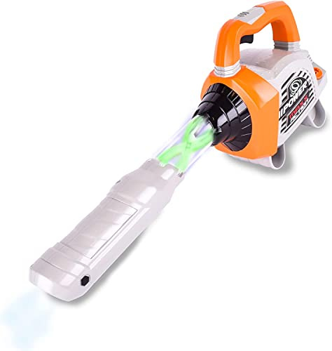 Sunny Days Entertainment Leaf Blower Toy for Kids – Pretend Construction Tool with Lights and Sounds – Maxx Action