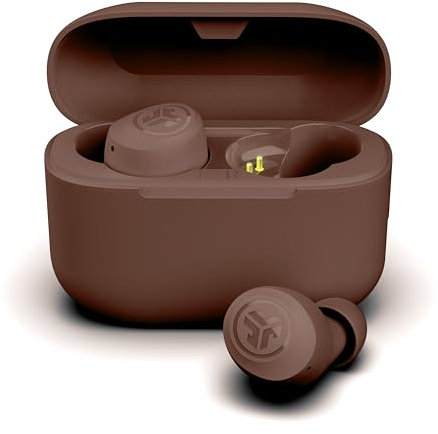 JLab Go Air Pop+ True Wireless Earbuds, In Ear Headphones, Bluetooth Earphones, 35H Playtime Ear Buds, Bluetooth Earbuds with Microphone, USB-C Charging Case, Dual Connect, EQ3 Sound, Tone 4625