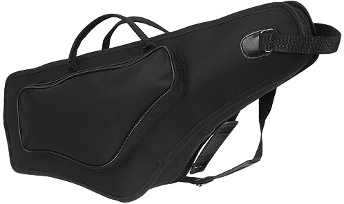 BESTonZON Altsaxophon-tasche Mit Verstellbarem Schultergurt Und Griff Für Musikinstrumente Leichtgängiger Reißverschluss Für Bequemen Transport