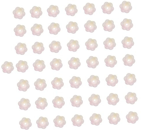 DIYEAH Wunderschöner Haarnadel- – 50 Stück Blumenförmige Zur Schmuckherstellung