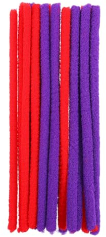 MUCKLILY 90pcs Hair Roller Curling Rod Barber Hair Perm Rod Set with Non-slip Iron Wire and Lint Material for Multiple Usages Assorted Color for Women and Girls