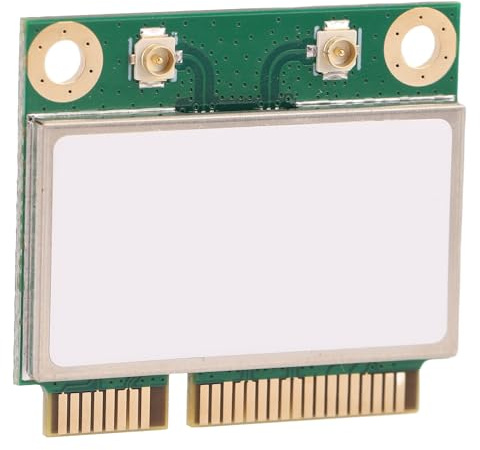 Cuifati Tarjeta WiFi PCIE WiFi 6, Tarjeta de Red Inalámbrica de 1800Mbps, BT 5.3, Banda Dual, Adaptador de Red para Computadora Portátil con Antena de 8dbi, Soporte Wins 10 11, MU MIMO