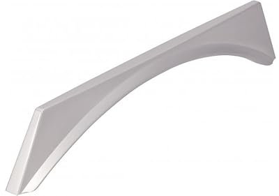 SIRO Möbelgriff Wietmarschen, Modern, Druckguss edelstahleffekt, 173 mm x 30 mm x 12 mm, LA 160 mm, 2341-173ZN27