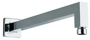 Ramon Soler - Brazo de Ducha Cuadrado a Pared Horizontal Cromado 400mm
