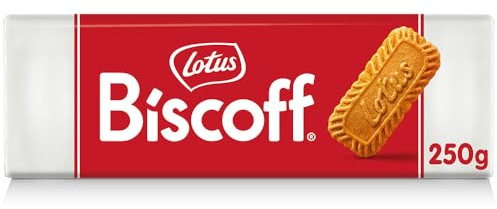 Lotus Biscoff - Biscotti Caramellati - Vegani - Senza Coloranti e Senza Aromi Aggiunti - Gusto Unico e Croccante - 10 Confezioni da 250 gr - 2.5 kg