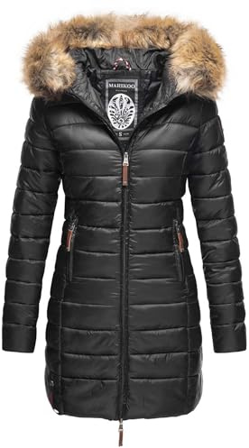 MARIKOO Damen Winter Übergangs Jacke Winterjacke Stepp Mantel gesteppt B647