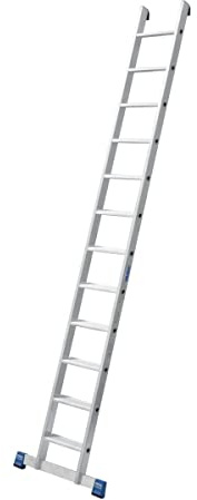 Krause Stabilo 134707 Aluminium Anlegeleiter inkl. Traverse Arbeitshöhe (max.): 4.10m Aluminium DIN