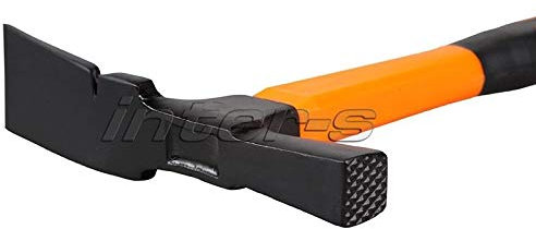 1x Maurerhammer Berliner 600g Mauer Hammer Stahl Soft Griff Gummi Stiel PROFI