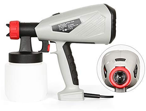 Fayelong Electric Heated 220V 400-600W Chocolate Spray Gun Cake Sandblasting Machine Mousse Sprayer 800ML Decorating Tool (600W)