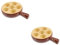 BESTonZON Keramikplatten 2 Stück Schneckengericht Schneckenteller Schneckentablett Weißes Geschirr Weißer Keramiktopf Schneckenzange Schneckenpfannen Muschelschale 6 Löcher Schneckenteller