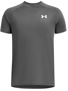 Under Armour Boys' Tech 2.0 Short-Sleeve T-Shirt, 025 Gray, YMD