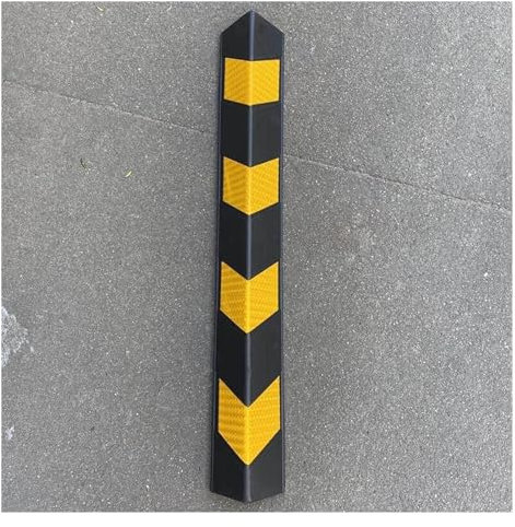Protector Columnas Garaje, Protector Pared Garaje, Columna de goma reflectante, protección de garaje en planta baja, protectores de esquinas de pared, protectores de esquinas for garaje(5pcs-120cm)