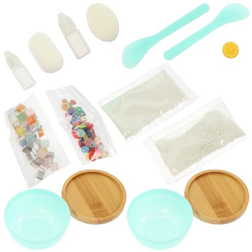 DIYEAH 2 Set di Tazze A Mosaico per Bambini Piastrelle A Mosaico Arti E Mestieri Set con Isolamento Termico