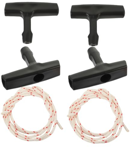 LOORGVEL Poignée en Plastique Corde Résistante pour Ouverture Facile Cordon de Tirage pour Kit de Libération D'urgence et Porte de Garage Échelle de Grenier