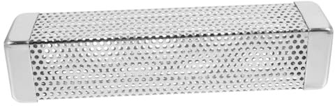 Milisten Caja Ahumadora de Inoxidable para Barbacoa para Parrillas de Gas Produce Carnes y Verduras Accesorio de BBQ Duradero Limpiar
