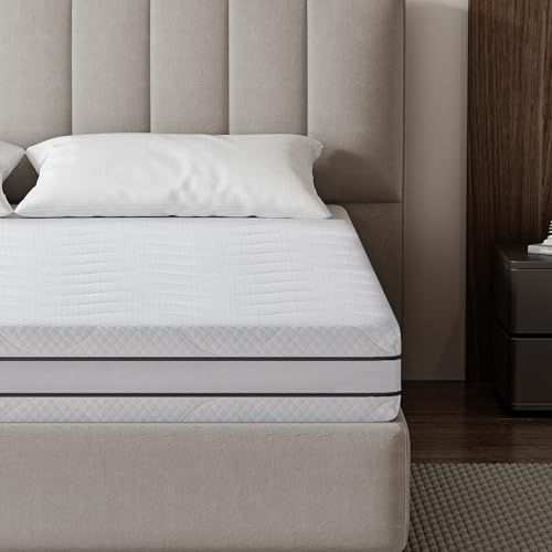 EGO HOME Matratze 100x200 cm Härtegrad H2/H3 7-Zonen Kaltschaummatratze mit Gel Memory Foam, Höhe 16cm Wendematratze, Rollmatratze Erholsamen Schlaf, Rückenschoner, Weicher Bezug, Öko-TEX Zertifiziert