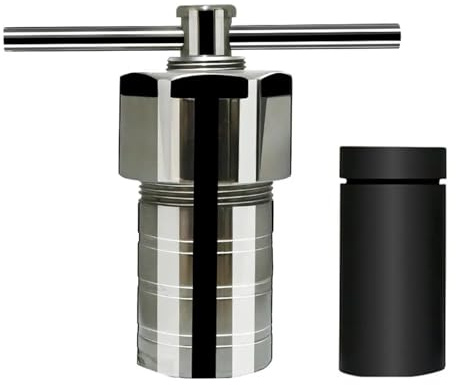 Hydrotermisk syntesreaktor, 300 ml PPL-fodrad hydrotermisk syntesautoklavreaktor, 3Mpa högtrycksrötningstank