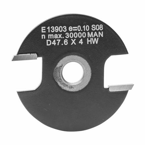 ENT 13903 Scheibennutfräser HW, Schaft (S) 8 mm, Durchmesser (D) 47,6 mm, NL 4 mm