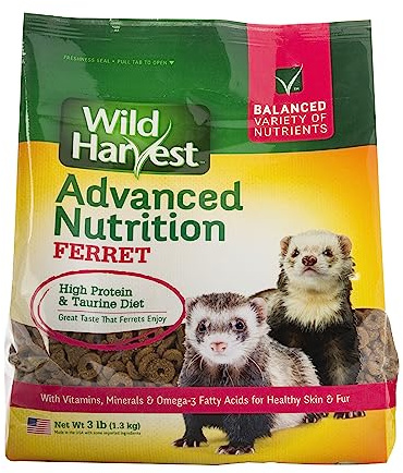 Wild Harvest Advanced Nutrition Ferret, High Protein And Taurine Diet, 3 Pounds