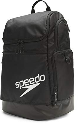 Speedo Large Teamster Backpack 35-Liter Mochila, Unisex Adulto, Black 2.0