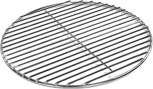 Grillrost Ø 43 cm aus Edelstahl rostfrei und elektropoliert 4mm für Grill rund, Kugelgrill, Feuerschalen Grillschalen Rundgrill