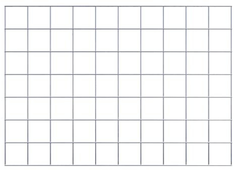 Grille gabion 10 x 10 cm - Maillage 100 x 70 cm