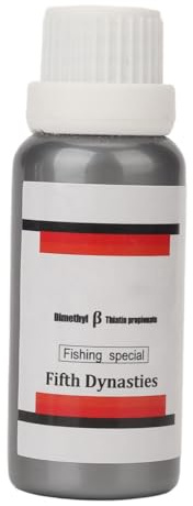 Attractants de Pêche Appâts de Pêche à Haute Concentration Liquide Additif pour Appâts de Poisson pour Lacs, Rivières, Réservoirs Black Pits 1,1 Oz Soluble dans l'eau