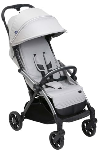 Chicco Kinderwagen Goody XPlus,von 0 Monaten bis 4 Jahren (22 kg),Einhandverschluss, lässt sich mit einem Handgriff zusammenklappen,kompakt,große Räder,ausziehbares Verdeck,Rückenlehne in 4 Positionen