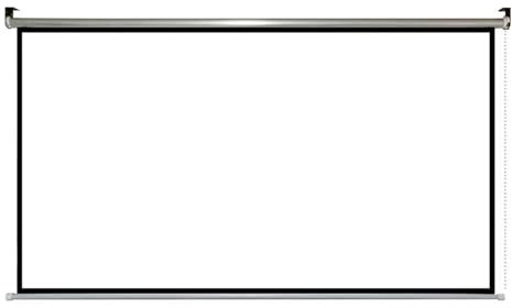 Projector HD Anti-light Manual Roll-Up Screen, Home Office Lifting Portable Simple Wall-Mounted HD Projection Screen for | School | Theatre | Cinema | Outdoor and Indoor use | 60 72(4:3,60)