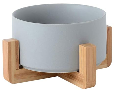 Gogogmee Pot De Table pour Plantes Succulentes Et Gamelle pour Animaux avec Support Contenant pour Plantes Pot Adapté Intérieur Extérieur