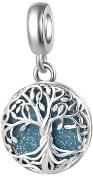 MiniJewelry Breloque arbre de vie étincelante pour bracelets Pandora Moments
