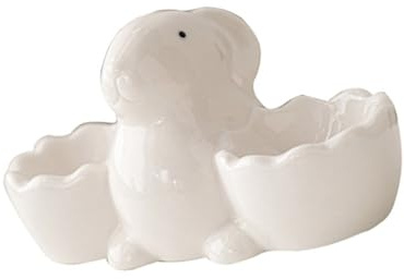 ROYJJ Coquetiers mignons en forme de lapins - Accessoire de cuisine pour ajouter du plaisir à l'heure du petit-déjeuner