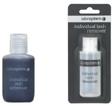 Salon System Colle pour Faux Cils et Dissolvant pour Faux Cils 50 ml