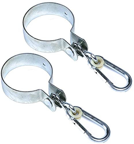 Set di 2 ganci girevoli per appendere il sedile altalena - Ø 10 cm