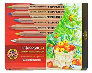 KOH-I-NOOR N Jumbo Buntstifte, dreieckig (24 Stück)