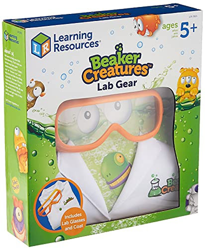 Learning Resources Beaker Creatures Lab Gear, Lab Coat & Glasses