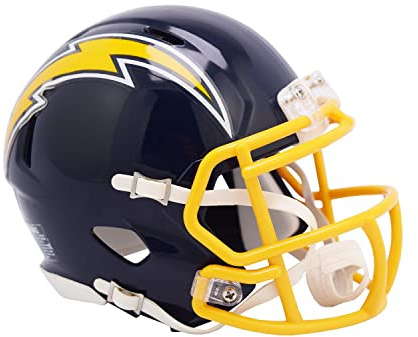 LOS ANGELES CHARGERS 1974-87 THROWBACK SPEED MINI HELMET