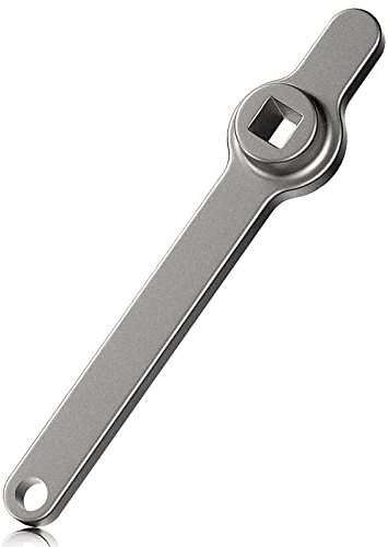 1 Pezzi impugnatura di sfiato del riscaldamento,Chiave del Radiatore, chiave universale per contatori,Chiave Di Sfiato Del Radiatore in acciaio,per Tutti i Radiatori