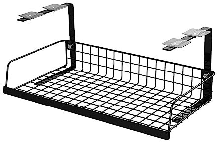 Bandeja Organizadora de Cables Estante de gestión de cables for debajo del escritorio, organizador de cables for debajo del escritorio, estante de enchufe de fila Wifi Organizador de Cables Bajo el Es
