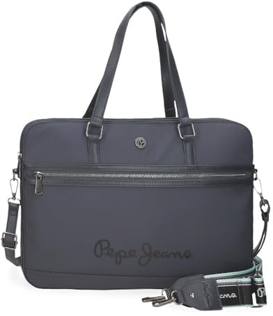 Pepe Jeans Corin, monederos, Neceser, Cartera, Fabricada en poliéster y Detalles en Piel sintética, Diferentes Ranuras, con Cierre de Cremallera.de Joumma Bags