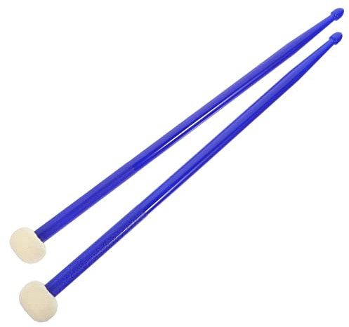 ifundom Baqueta De Dos Parches Baquetas Prácticas Para Batería De Nailon Duraderas Para Percusión Uso Talleres De Música