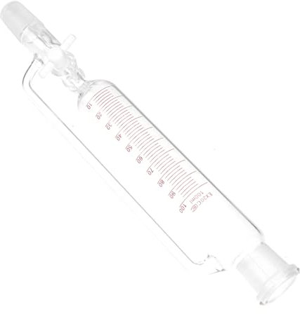 SOLUSTRE Entonnoir de 100 Ml Équipement de Chimie Séparation Séparateur en Verre Liquide