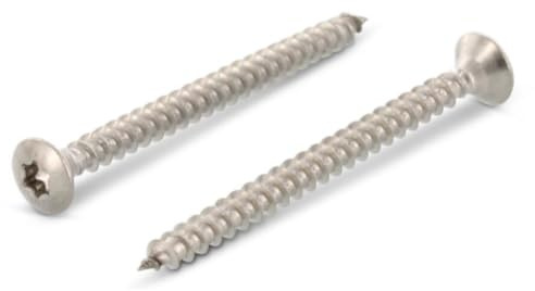 Spanplattenschrauben 3,5x30 mm – Linsensenkkopf – Torx (TX) – Vollgewinde – Edelstahl A2 (V2A) – Holzschrauben – 25 Stück