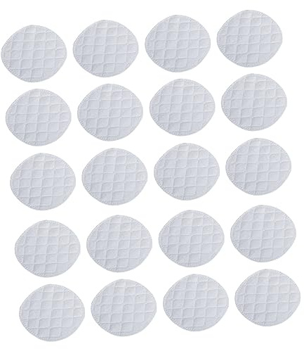 SUPVOX Coussinets D'allaitement Lavables et Anti-fuites en Coton Biologique Pack de 16 Pièces Confortables pour Femmes Enceintes Après L'accouchement