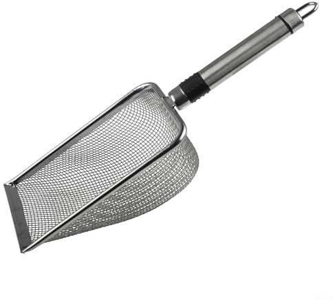 Setaccio da giardino in acciaio inox, perfetto per setacciare il suolo, con diverse opzioni di rete (2,0 mm)