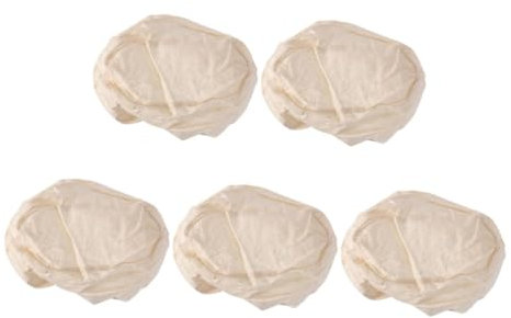 TOPPERFUN 5 Piezas Cubiertas Para Cesta De Fermentación Forro Antiadherente Para Cestas De Pan Cubiertas Para Herramientas Para Hacer Repostería Para Pan