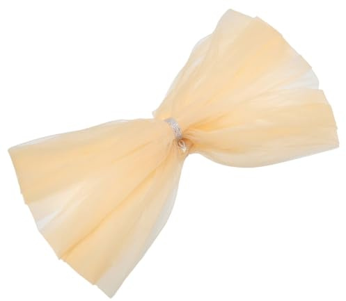 MAYJOYDIY W26 - Bufanda de tul para mujer, 95 cm, para la dama de honor, champán, 95